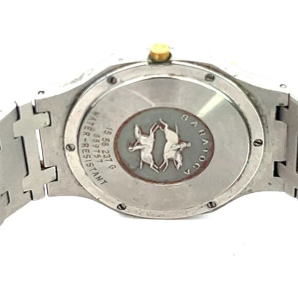 Concord Estate Saratoga Roman Numerals Watch 18k Gold + Stainless Steel C3 - Picture 8 of 8